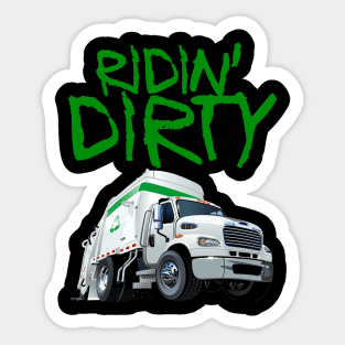 Ridin' Dirty Sticker